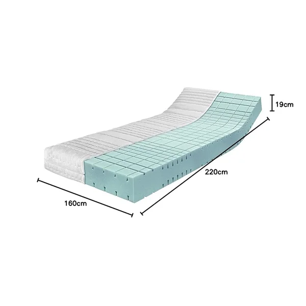 Ravensberger STRUKTURA-MED 60 7-zoner HR-premium kallskummadrass